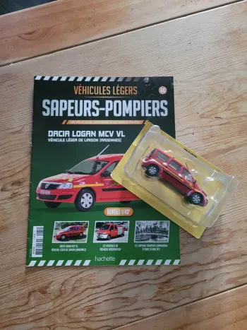 Véhicule pompiers de collection hachette 