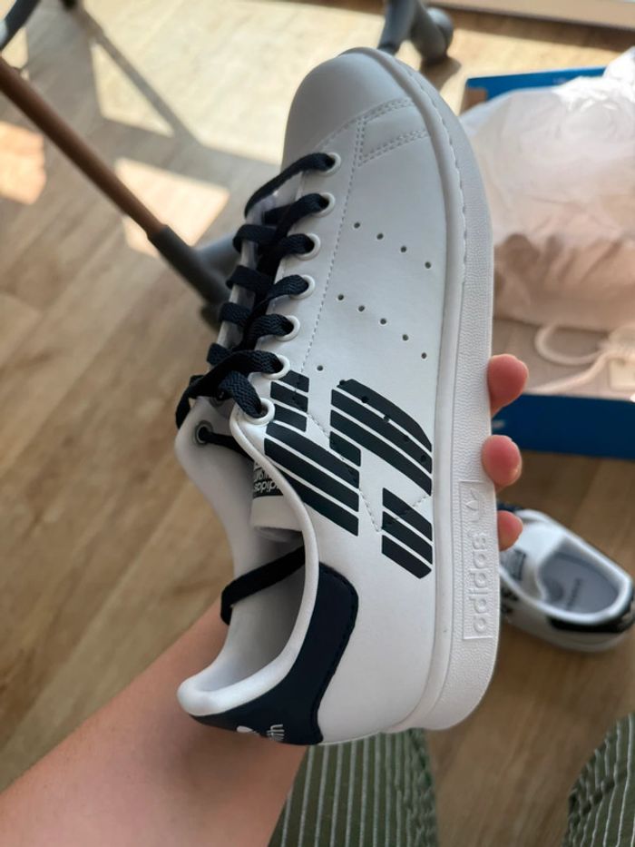 Stan smith bleu et blanche Renault r5 adidas - photo numéro 12