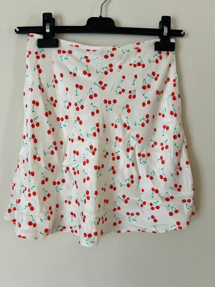 Petit jupe à motif cerise, blanche/rouge, Zara - photo numéro 5