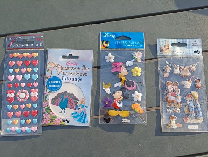 Lot stickers neuf