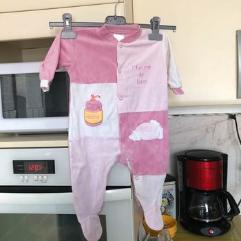 Pyjama une pièce rose