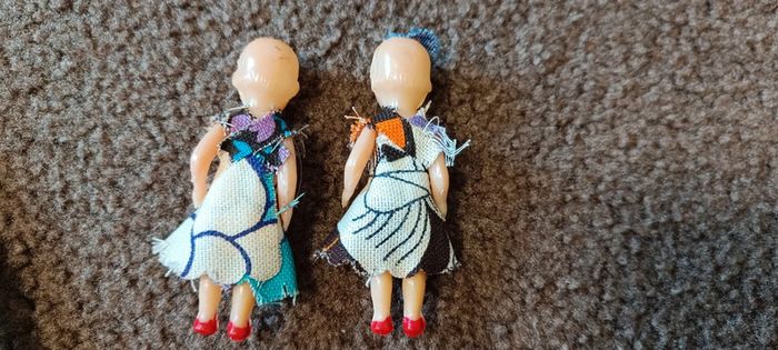 Lot 2 mini poupée celluloid - photo numéro 4