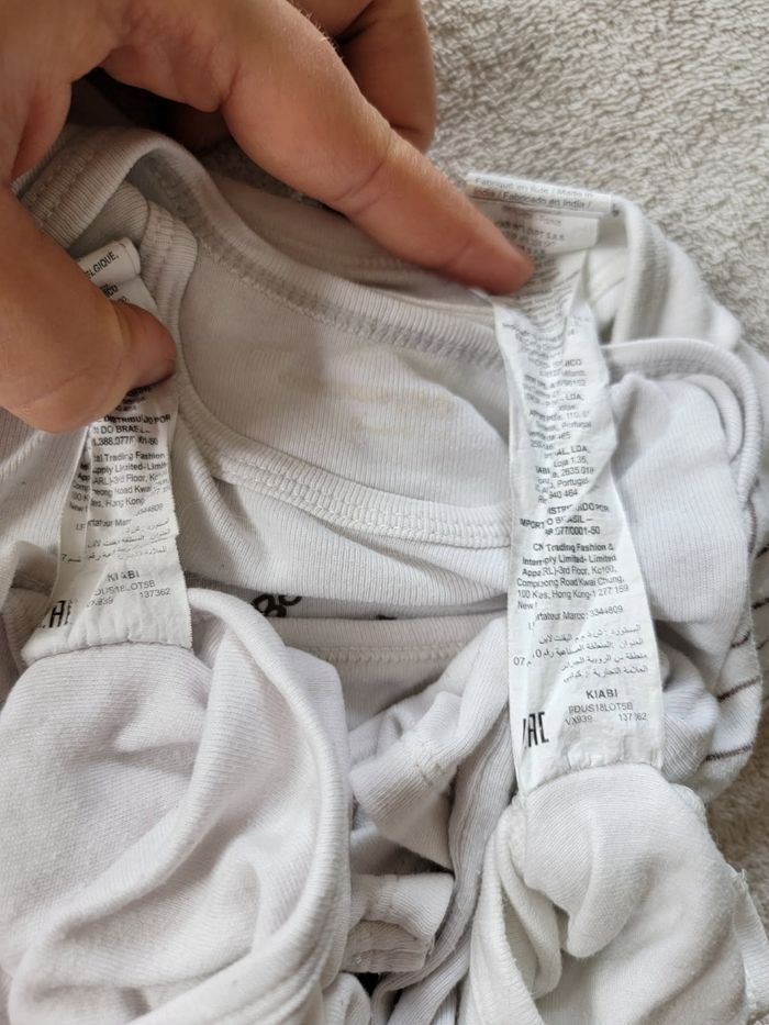 Lot de 7 bodies manches courtes 3 mois garçon - photo numéro 7