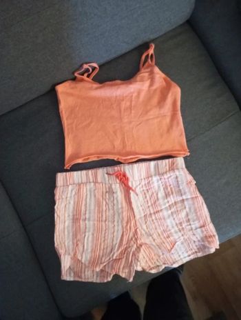 Pyjama short 10 ans
