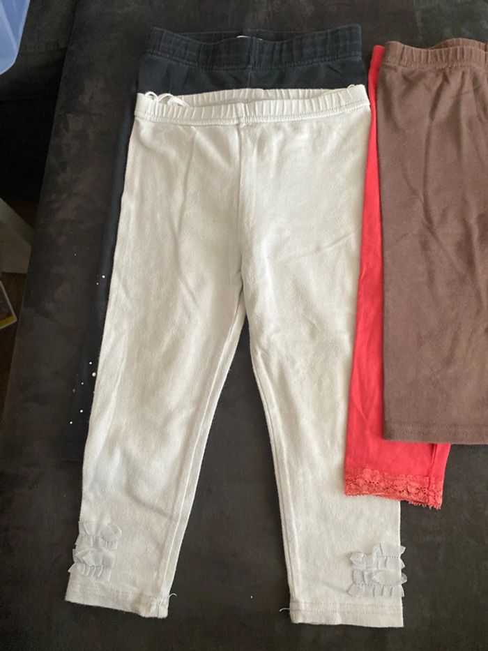 Lot legging 24 mois fille - photo numéro 5