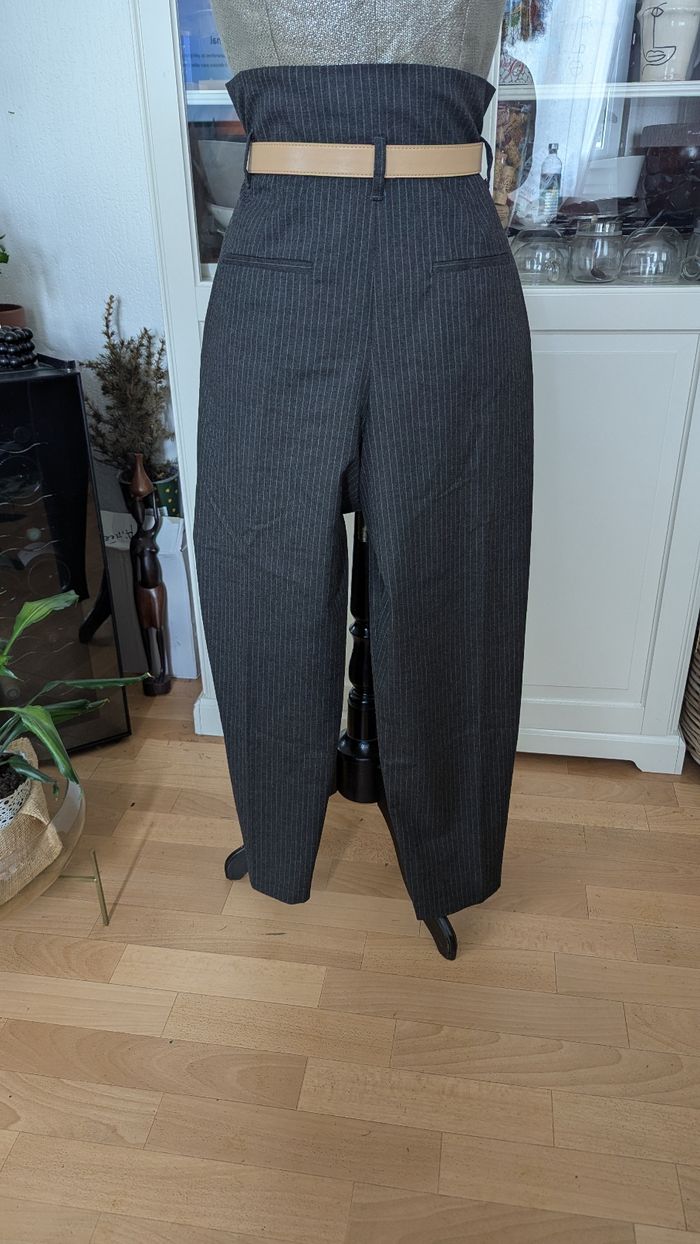 Pantalon taille haute