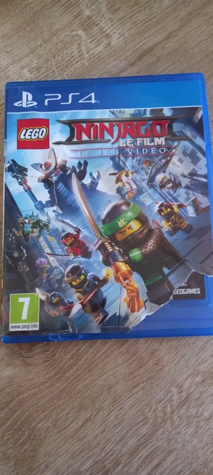 Jeux ps4 Ninjago le film