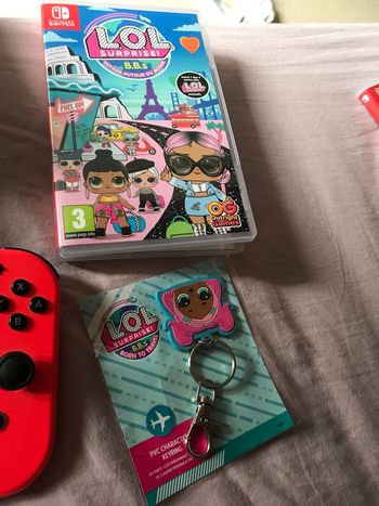 Jeux switch lol surprise bbs avec porte clé