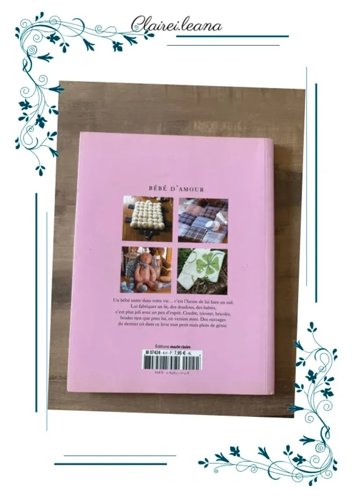 🛑 livre marie claire 🛑 bébé d’amour - photo numéro 2