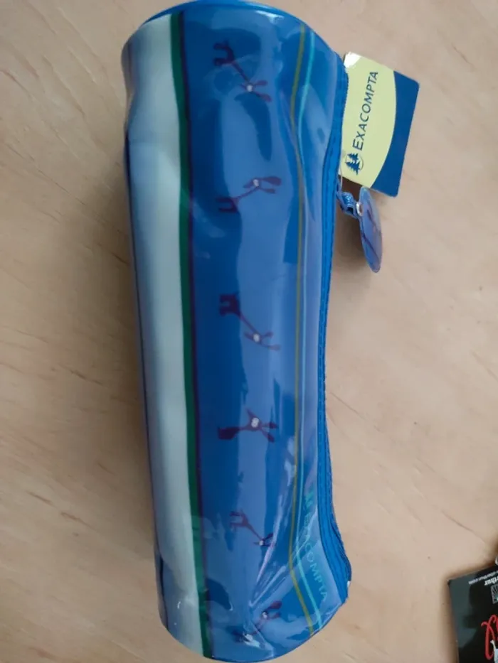 Trousse bleu chien exacompta - photo numéro 2