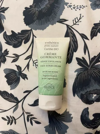 crème gommante visage