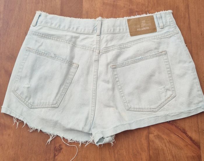 Short en jean bleu clair taille 42 - photo numéro 2