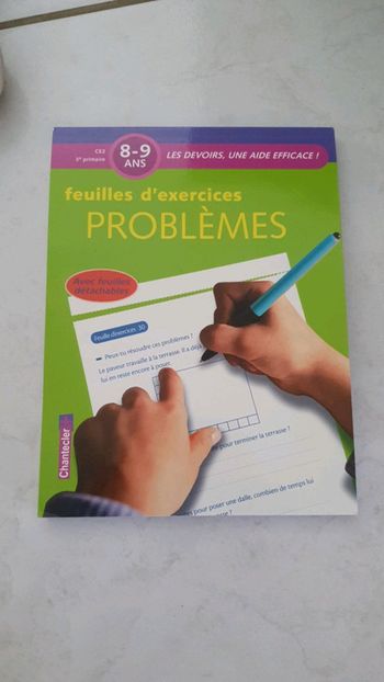 48 Feuilles d'exercices problèmes CE2 Neuf v12
