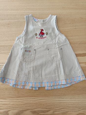 Robe en jeans la compagnie des petits 12mois