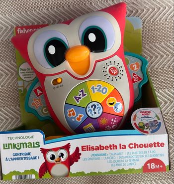 🦉 Élisabeth la Chouette Linkimals – Fisher Price – Neuve 🦉