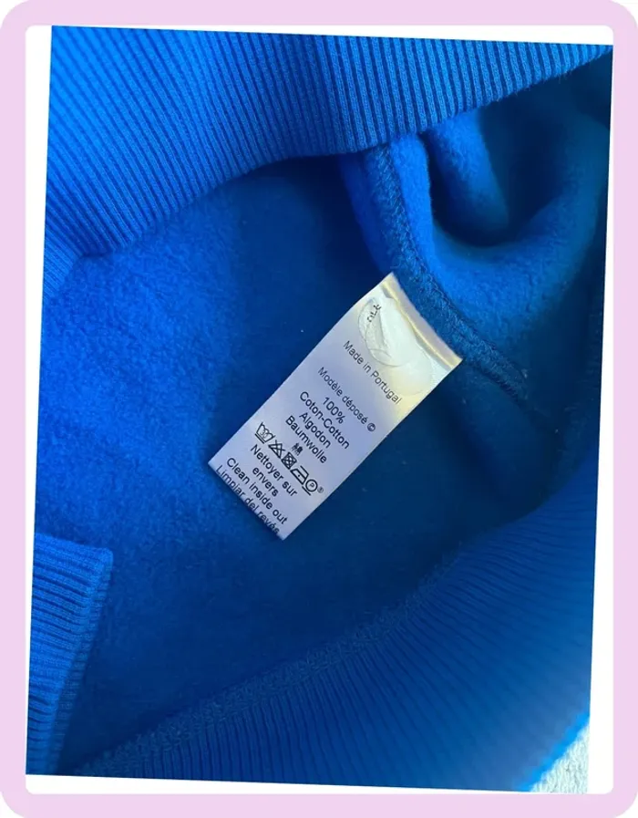 Pull Kenzo Taille M – Bleu avec Imprimé Œil, Style Unique - photo numéro 4