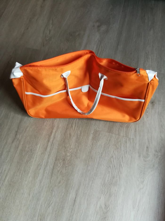 Sac orange neuf - photo numéro 4