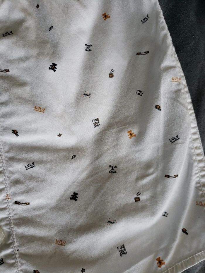 Chemise manches longues lulu castagnette 3 ans - photo numéro 3