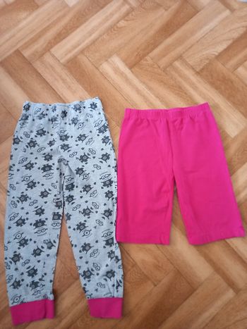 Lot de 2 Bas de Pyjama 6 Ans TBE