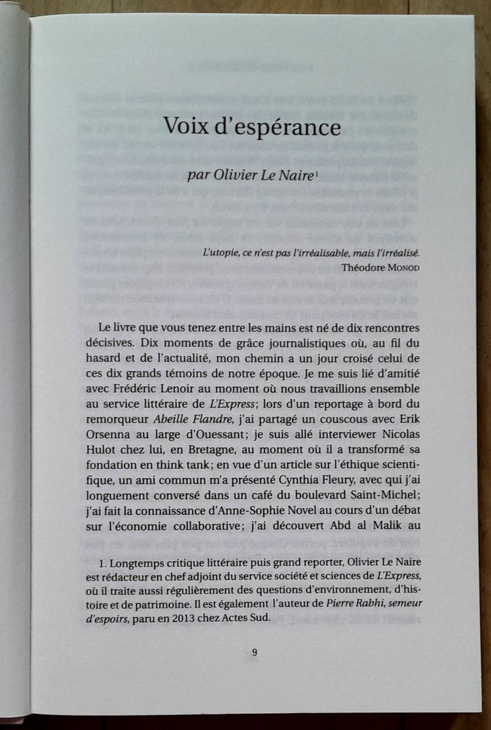 Olivier le Naire - Nos voies d'espérance (société) - photo numéro 7
