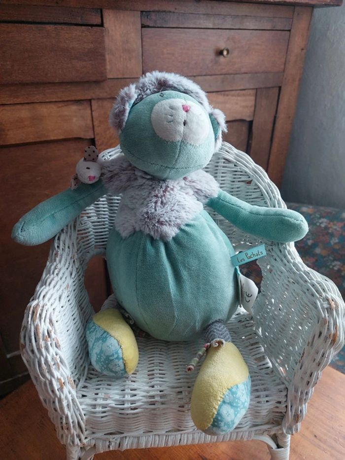 Peluche chat Minoucha Moulin Roty