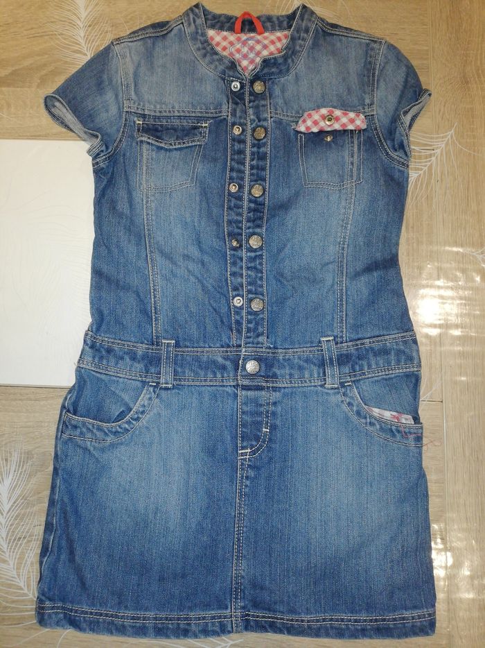 Robe en jeans