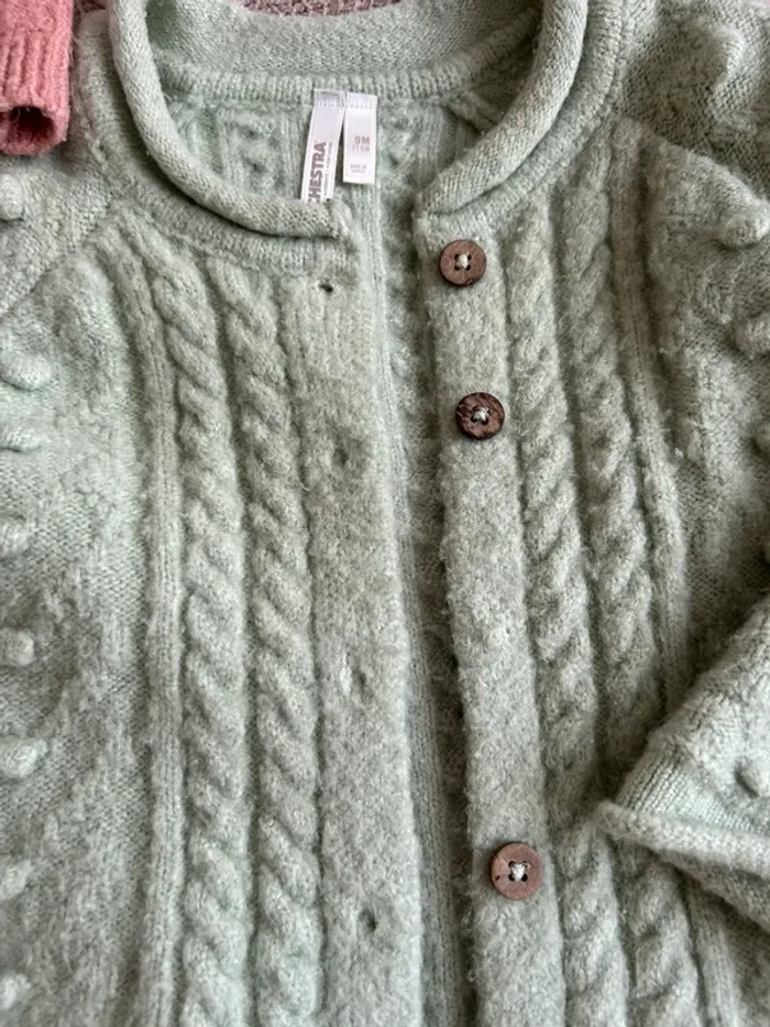 Lot deux gilets chauds 9 mois - photo numéro 12
