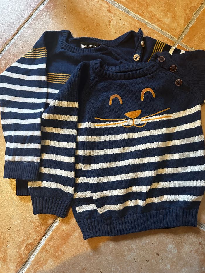 Lot de 2 pulls marinière In Extenso