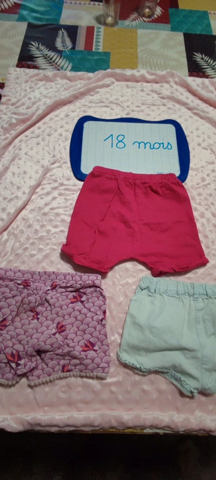 Lot 3 shorts Kiabi 18 mois - photo numéro 9