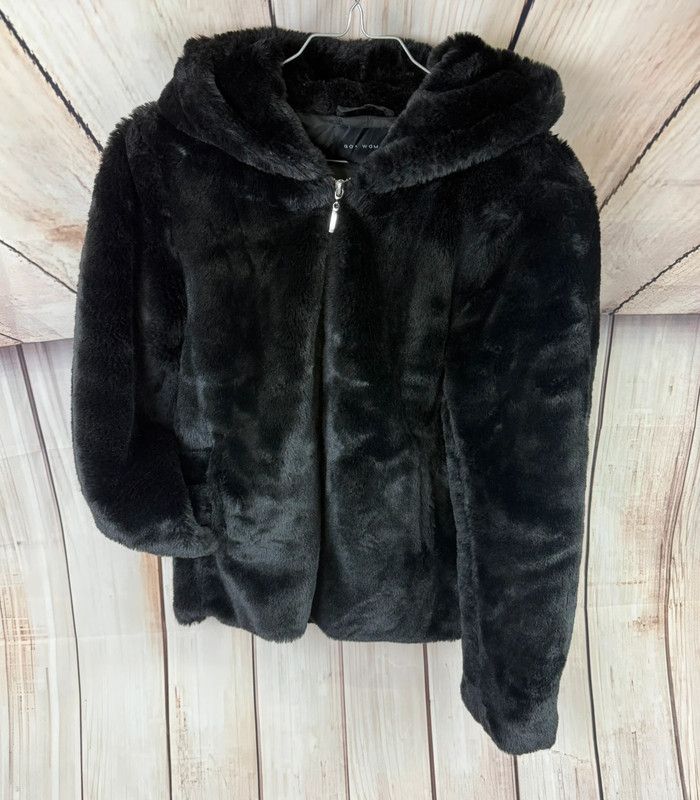 Blouson fausse fourrure à capuche femme GOA Woman T2