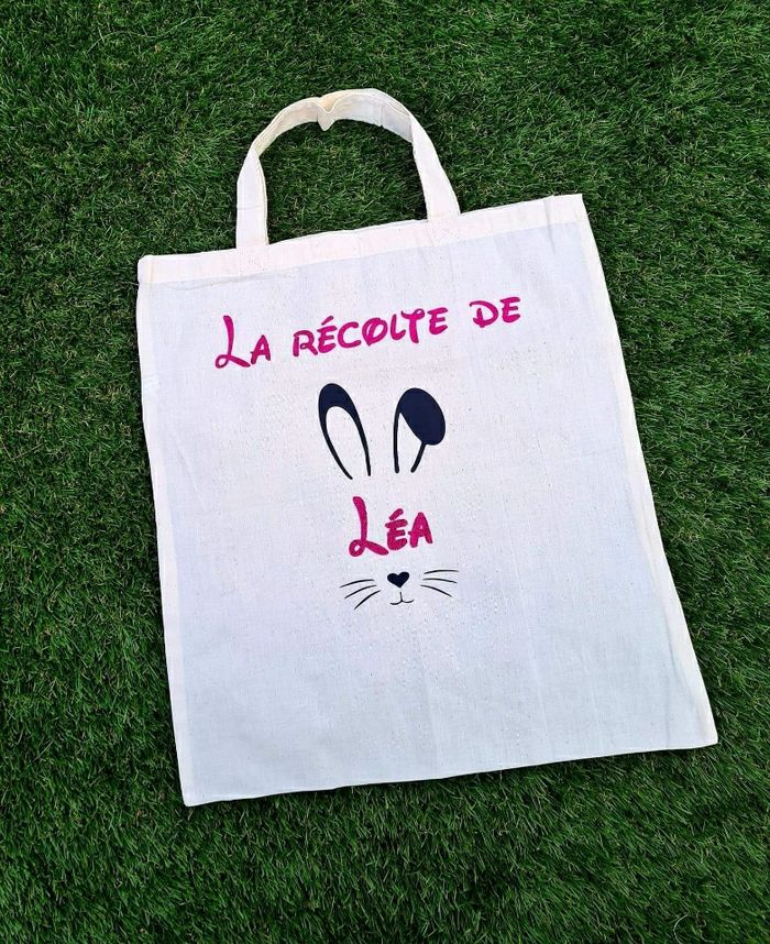 Totebag personnalisé spécial pâques - photo numéro 2