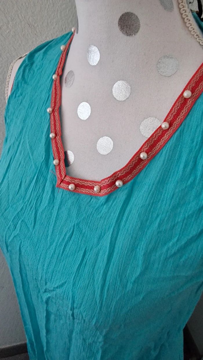 Robe longue légère taille M avec étiquette - photo numéro 2