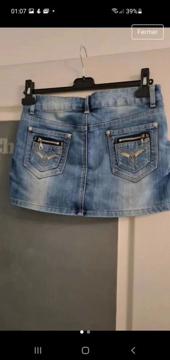 Jupe en jeans - photo numéro 2