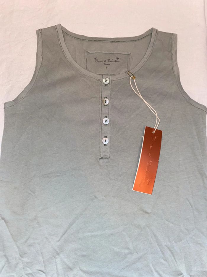 tshirt Oscar et Valentine neuf avec étiquette 6 ans - photo numéro 2