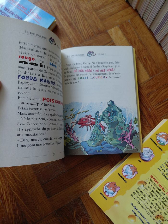 Lot de 3 livres geronilo stilton. 16 18 19 - photo numéro 5