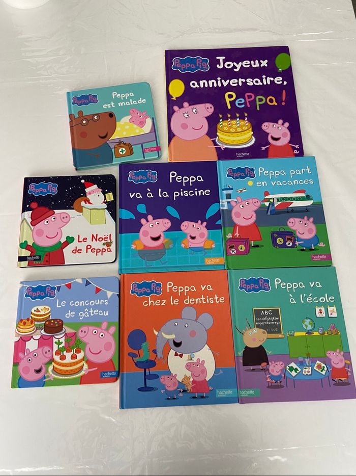 Lot livres peppa pig