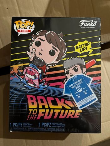 Pack Funko Pop Marty with hoverboard + t-shirt