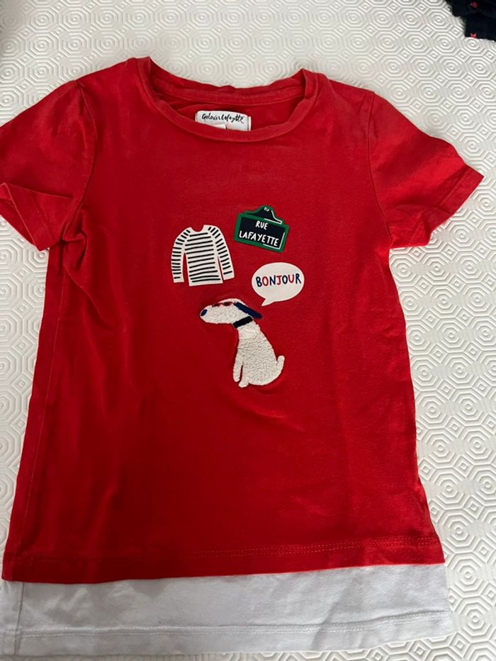 T-shirt galeries lafayette 4 ans