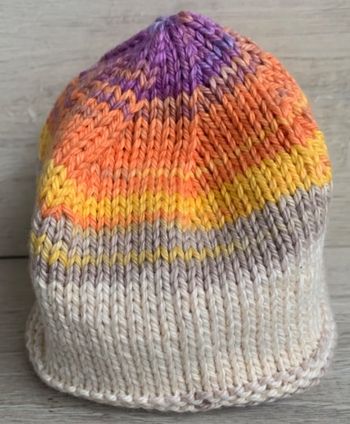 Bonnet au tricot 0-3 mois