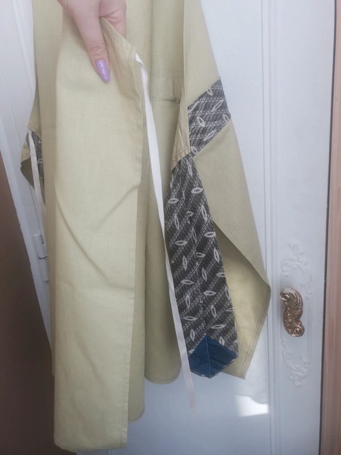 Robe tablier artisanal.e de créatrice (Denise) - photo numéro 5