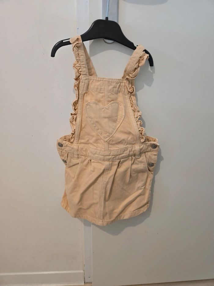 Robe rose en jeans style déchiré 5ans kiabi