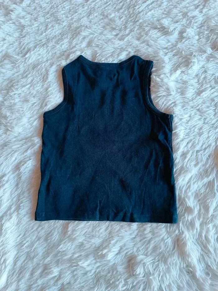 Débardeur / Marcel bleu marine T. 23 mois Orchestra - photo numéro 3