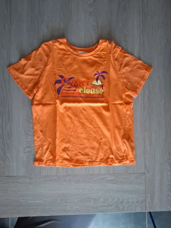 Tee-shirt orange M