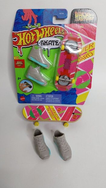 Hot Wheels  Finger Skate Hoverboard Retour Vers Le Futur 2024