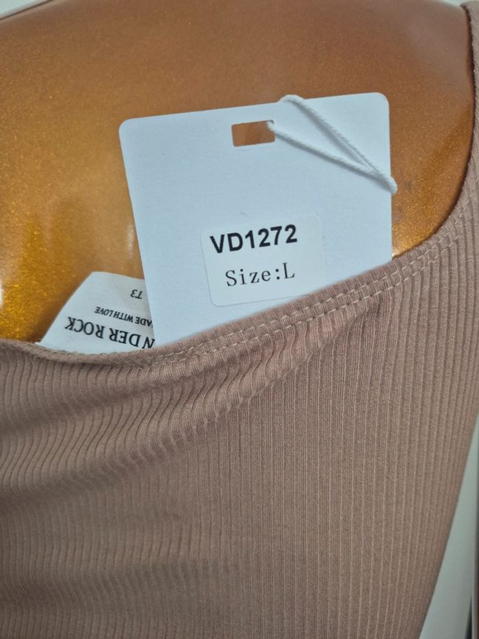 Débardeur Femme Taupe - photo numéro 3