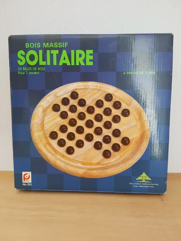 Pintoy, jeu en bois Solitaire - photo numéro 2