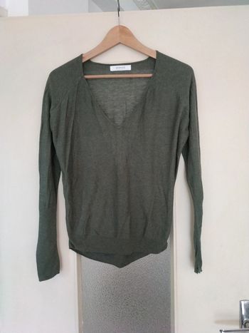 Pull fin kaki Promod taille S