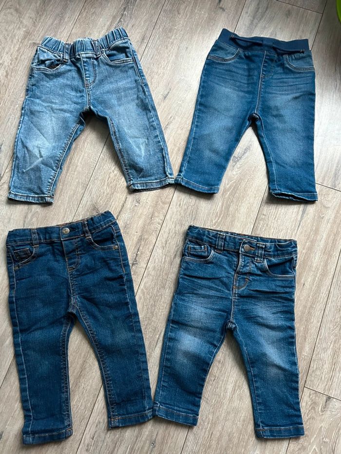 Lot de 8 jeans
