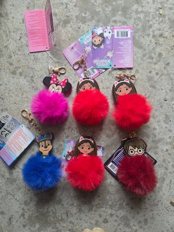 Lot de porte clef Disney