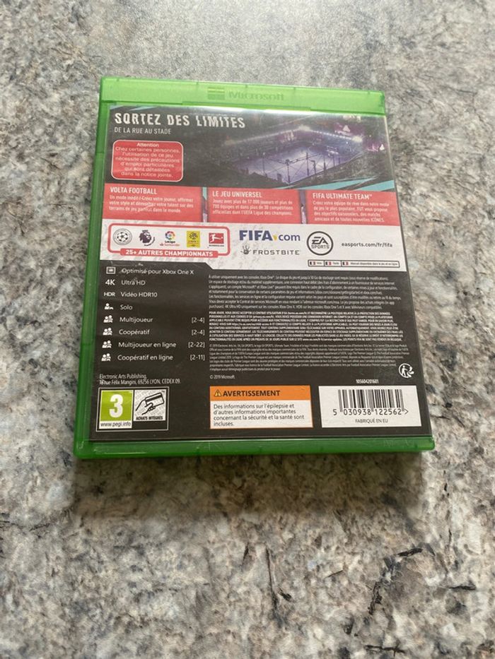 Fifa 20 Xbox one - photo numéro 2